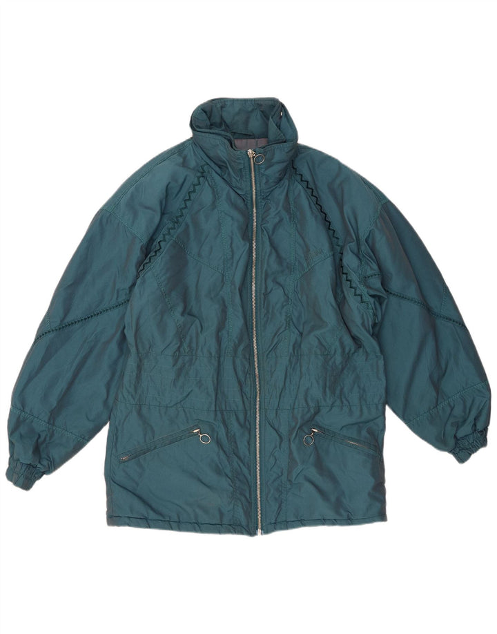 COLMAR Veste Coupe-Vent Oversize Femme IT 44 Nylon Vert Moyen