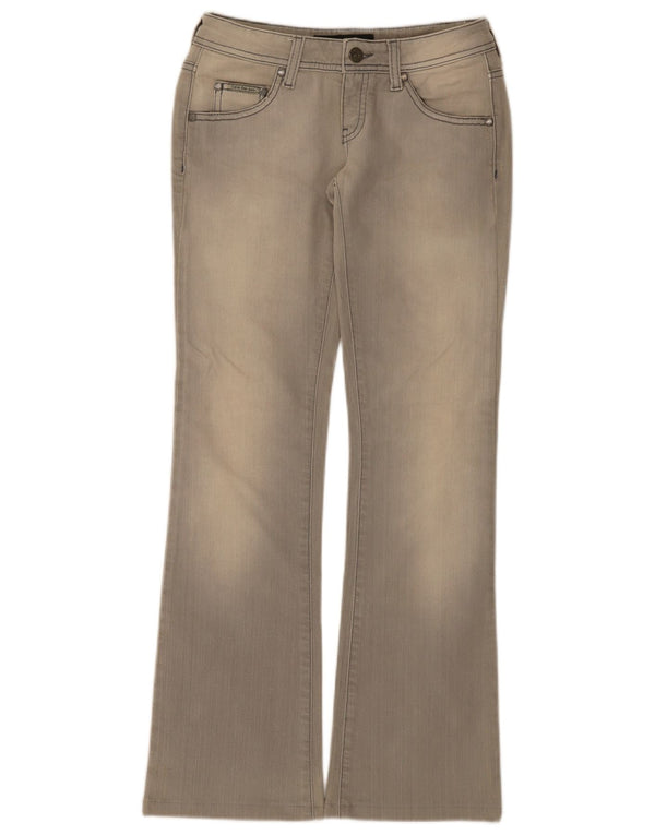 Calvin Klein Jean Bootcut Femme W26 L30 Gris Coton