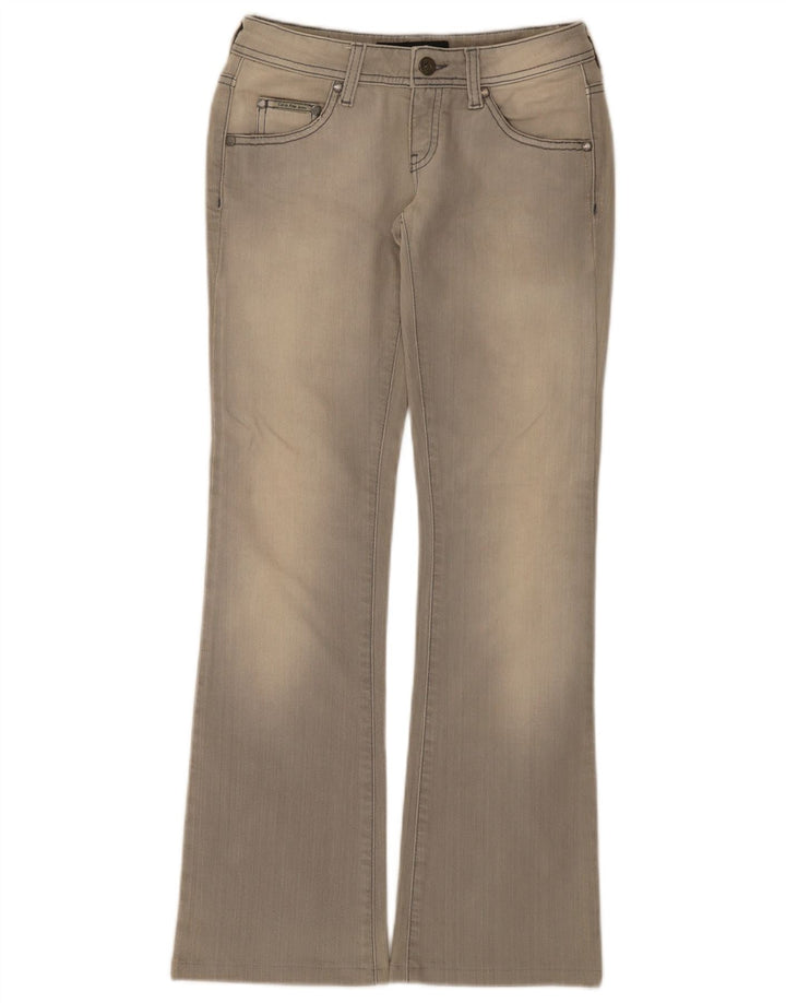 Calvin Klein Jean Bootcut Femme W26 L30 Gris Coton