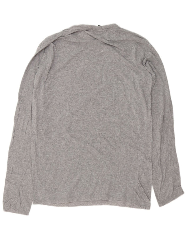 Richmond Haut graphique à manches longues pour homme Gris moyen moucheté