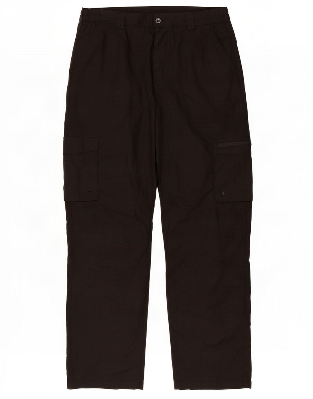 Mountain Warehouse Pantalon Cargo Droit Homme W38 L29 Noir Polyester