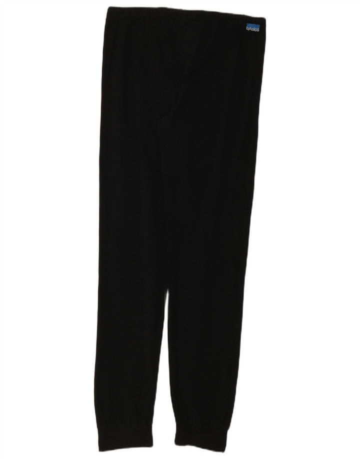 ASICS Pantalon de survêtement pour femme Joggers UK 14 Medium Black Cotton