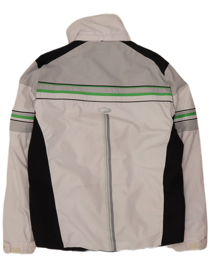 West Scout Veste coupe-vent pour homme UK 44 2XL Blanc Colorblock Polyester