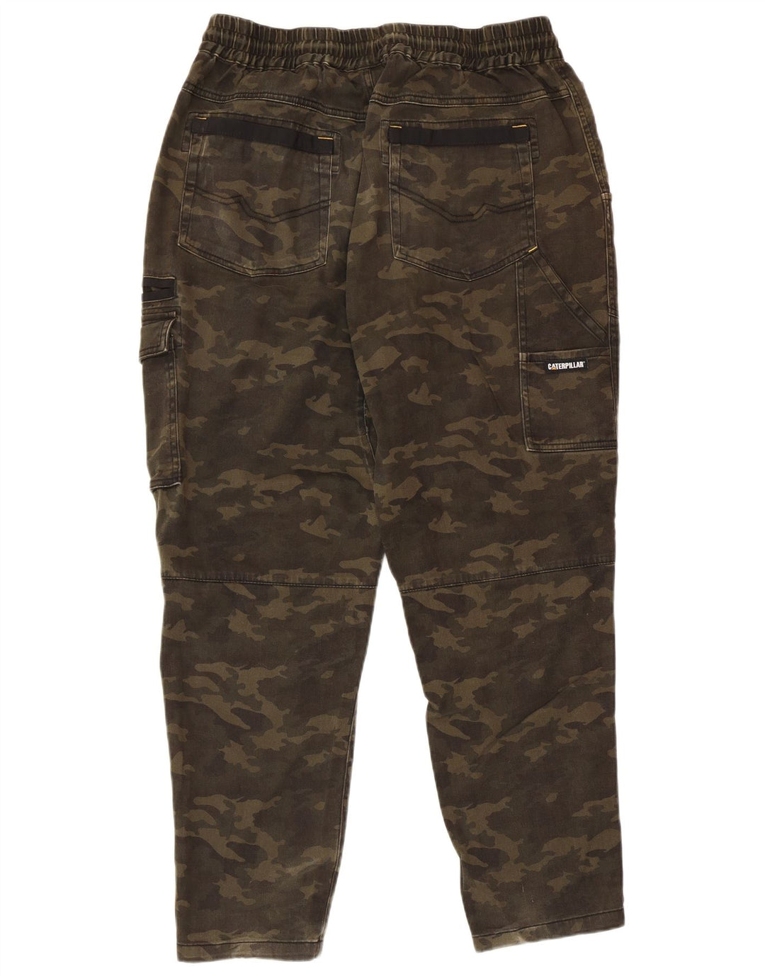 Caterpillar Pantalon Cargo Fuselé Homme W38 L28 Kaki Camouflage Coton
