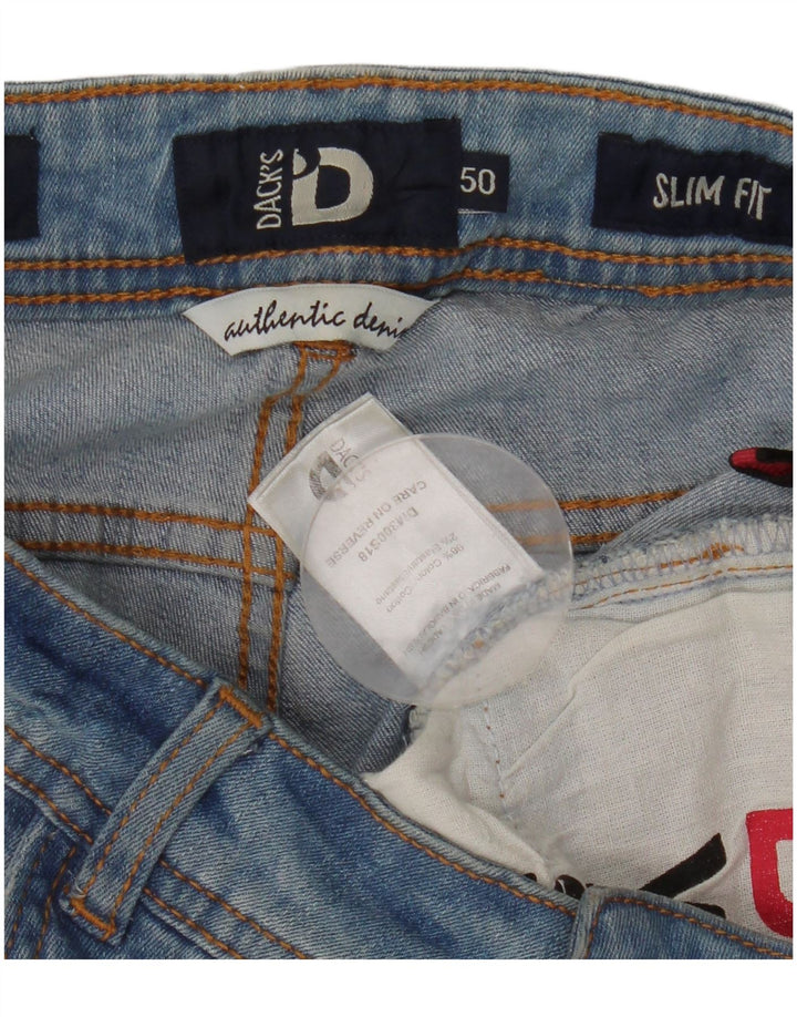 Dack's Jean Slim Femme W32 L30 Bleu Coton