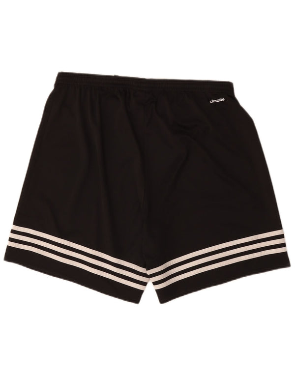 Adidas Short de sport Climalite pour homme, grand, noir, polyester