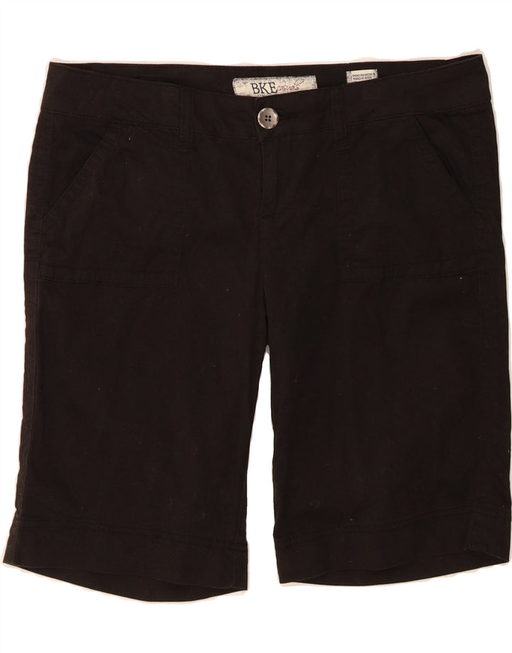 BKE Womens Low Waist Chino Shorts W29 Medium  Black Cotton Vintage BKE and Second-Hand BKE from Messina Hembry 