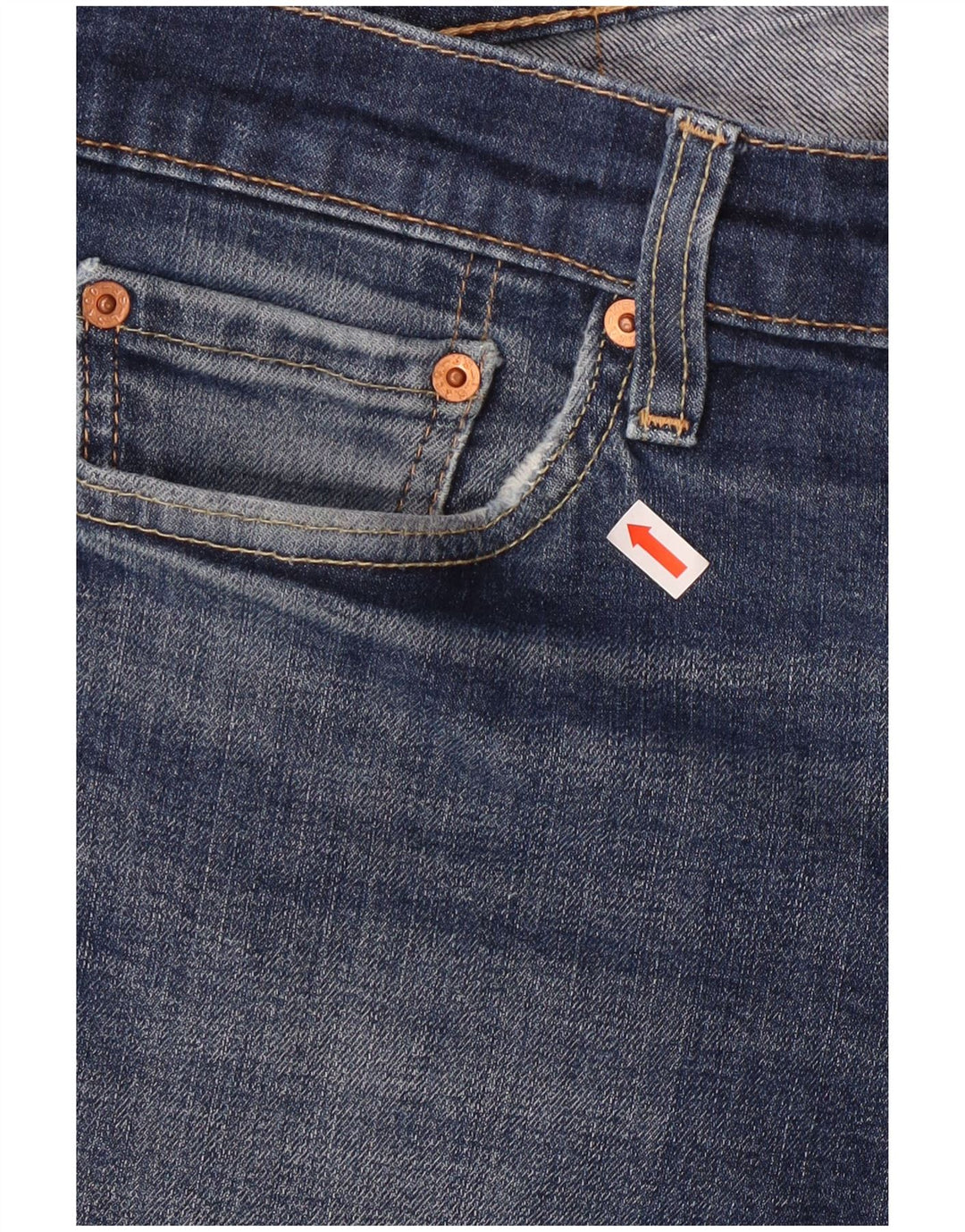 Levi's Short en Jean 511 Slim Fit W32 Homme Bleu Moyen Coton