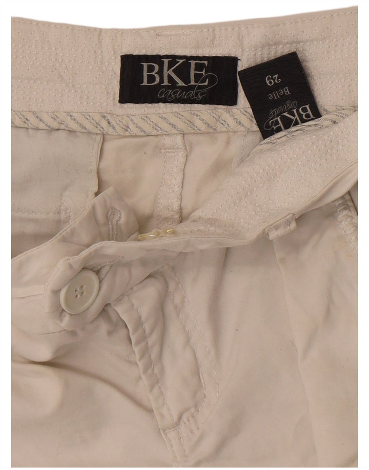 BKE Short Chino Femme W29 Coton Beige Moyen