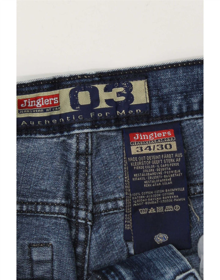Jinglers Jean droit homme W34 L30 bleu coton