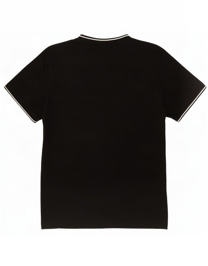 Fred Perry T-Shirt Homme Noir Moyen Coton