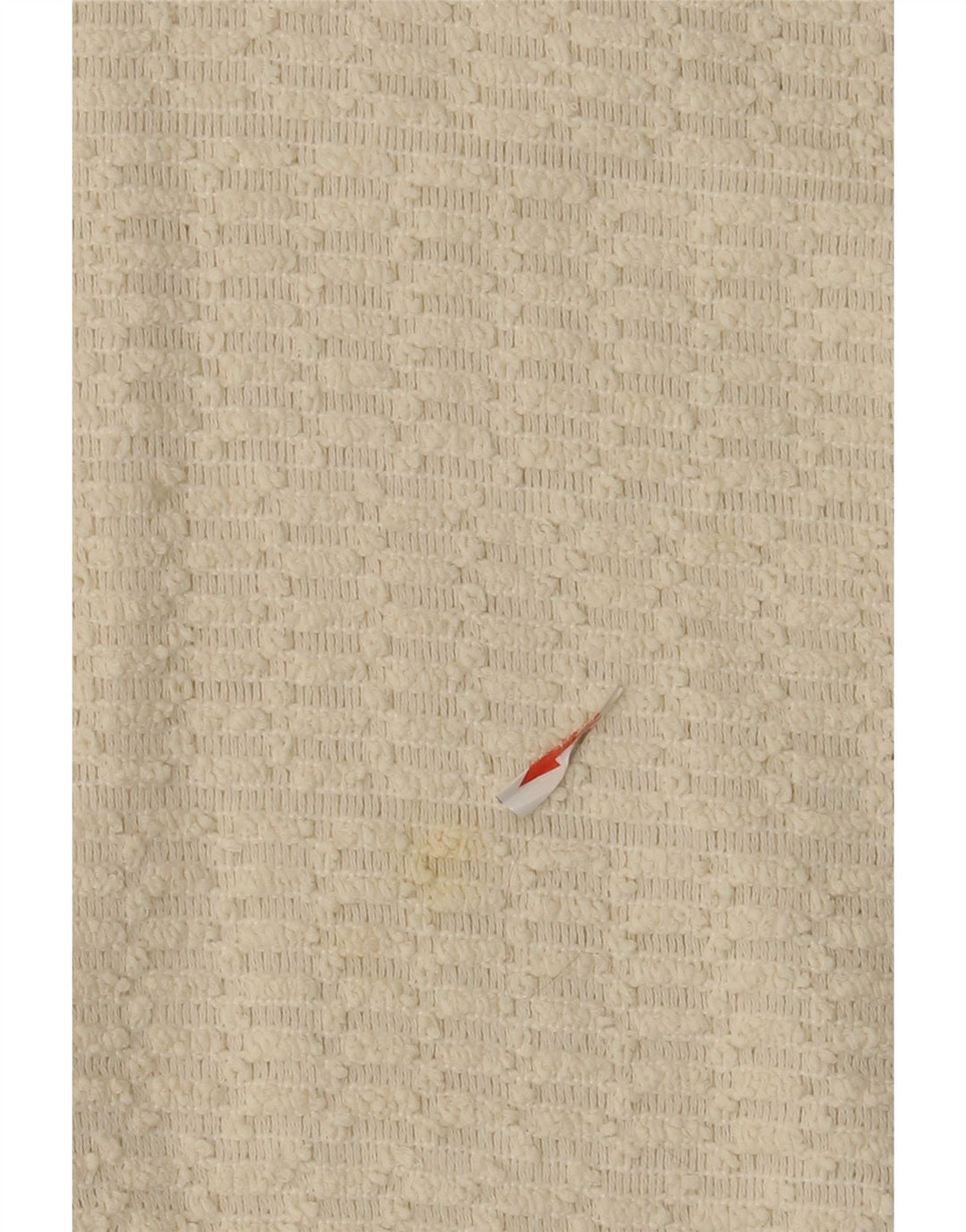 Zara Pull court à col roulé pour femme UK 14 Medium Off White