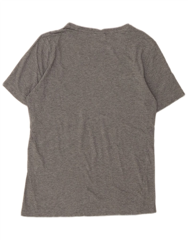 PUMA T-Shirt Graphique Top XS Homme Gris Chiné