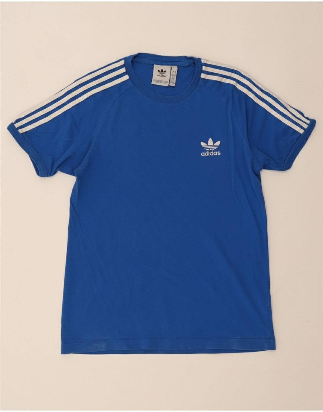 Adidas T-Shirt Homme Haut Petit Bleu Coton