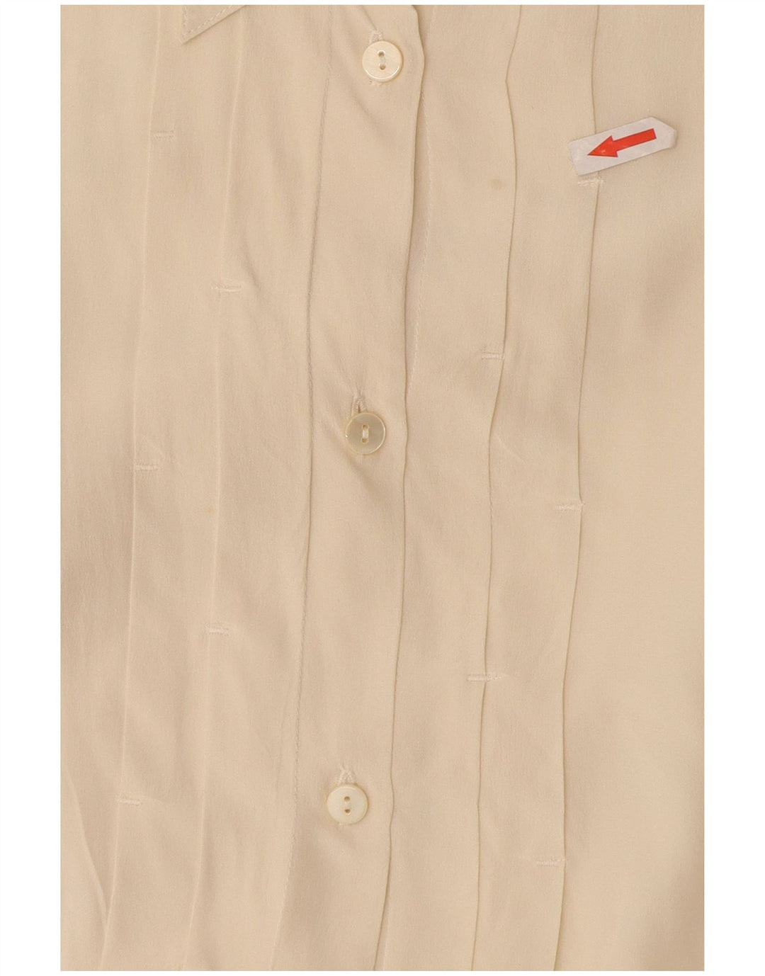 Chemise formelle femme vintage UK 16 Large Off White