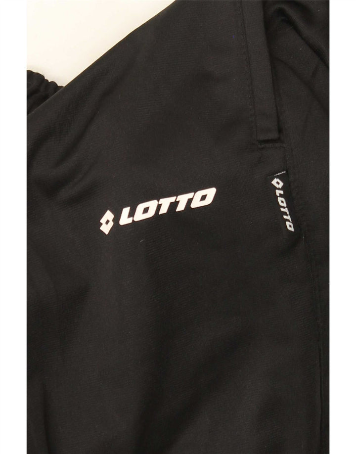 Lotto Pantalon de survêtement pour femme UK 46 Large Noir Polyester