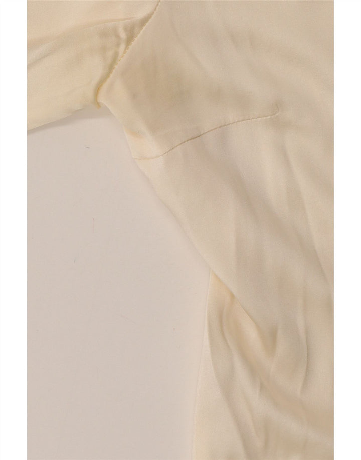 ATOS LOMBARDINI Chemisier à manches longues pour femme IT 44 Medium Off White