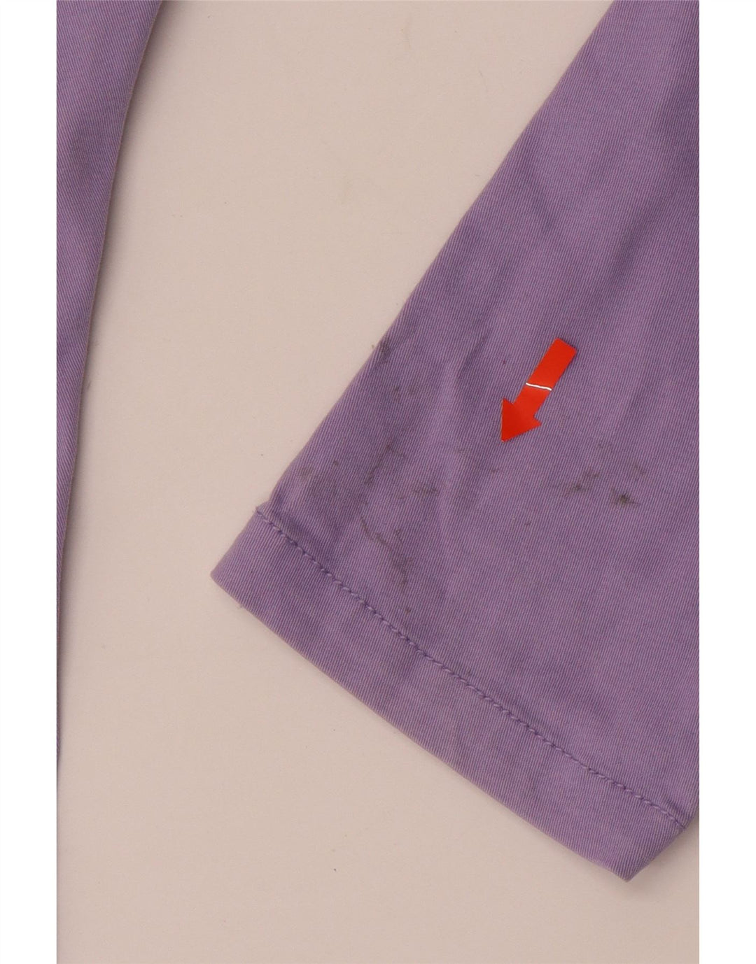 BENETTON Jean Slim Fille 8-9 Ans Large W26 L26 Violet Coton