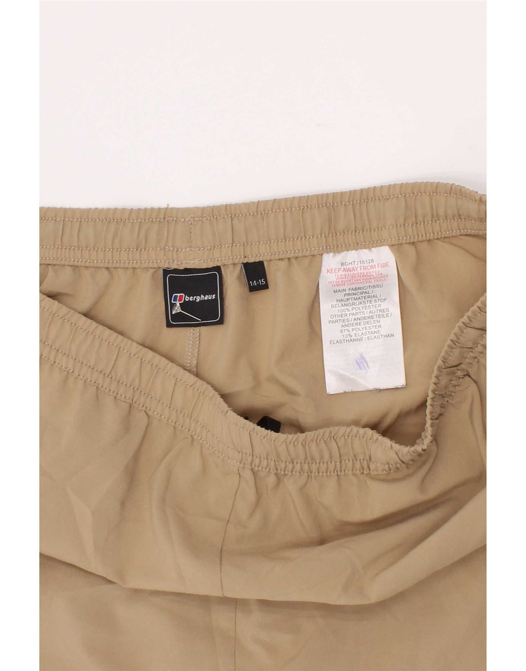Berghaus Short de Bain Garçon 14-15 Ans Beige Colorblock Polyester