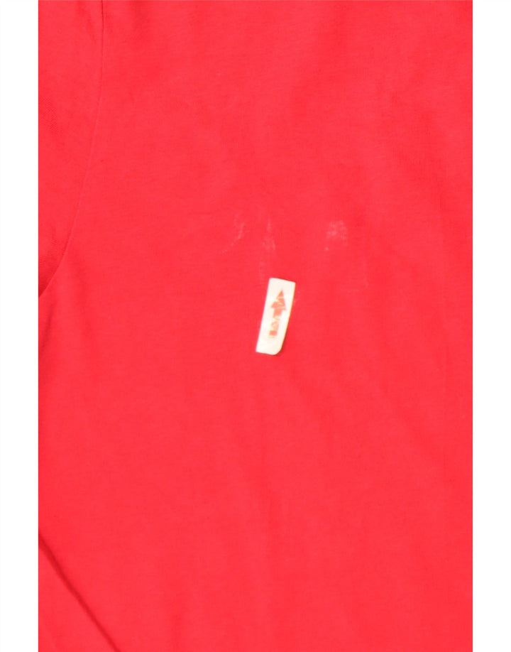 Kappa T-Shirt Homme Top 2XL Rouge Coton