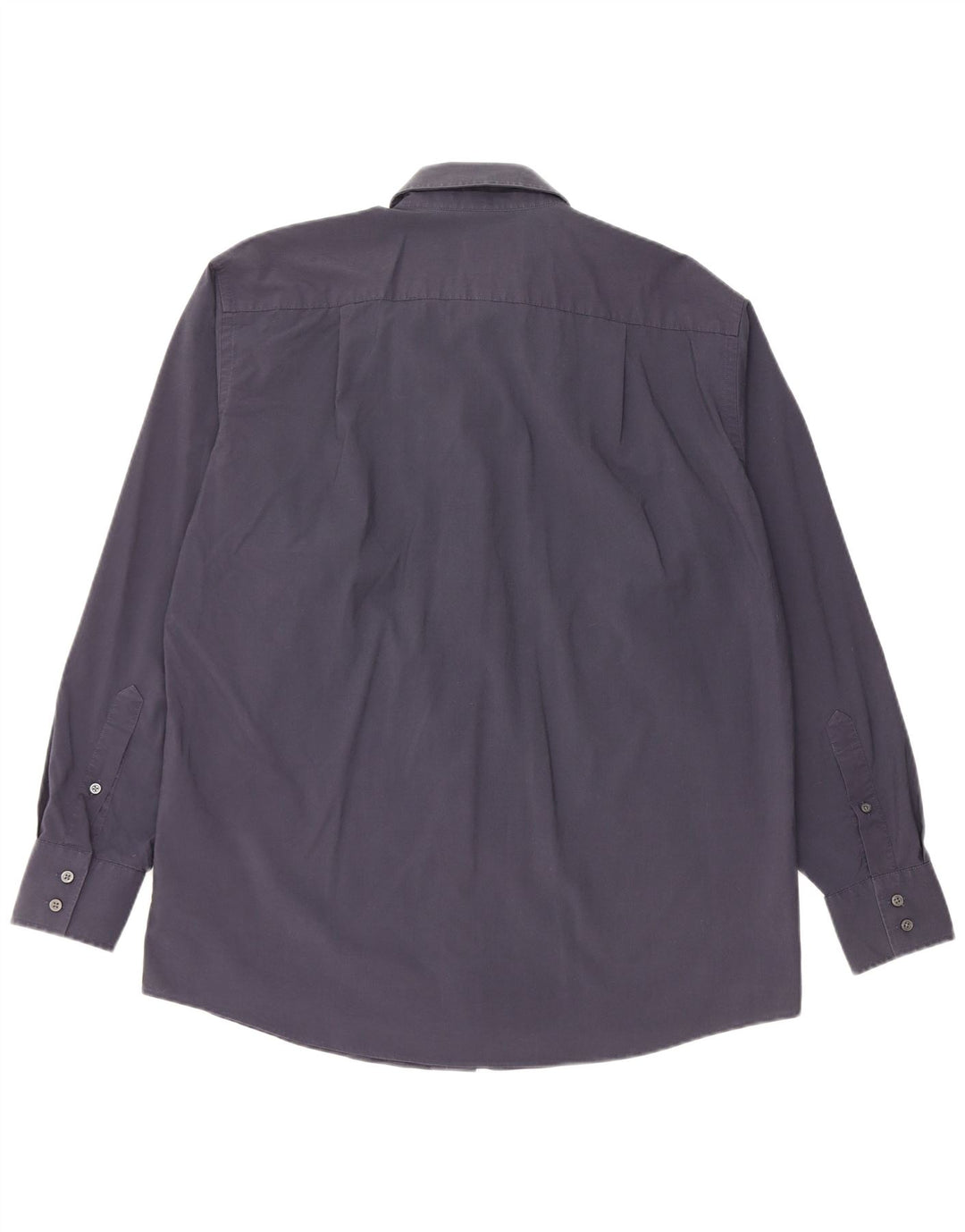 CALVIN KLEIN Chemise Homme Taille 42 16 1/2 Grand Coton Bleu Marine