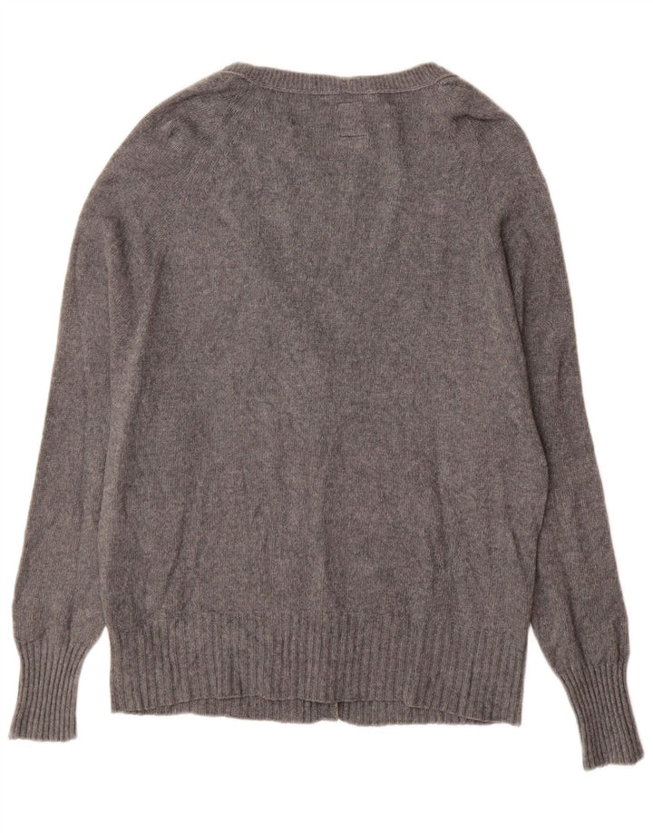 MURPHY & NYE Pull Cardigan Femme UK 18 XL Gris Viscose