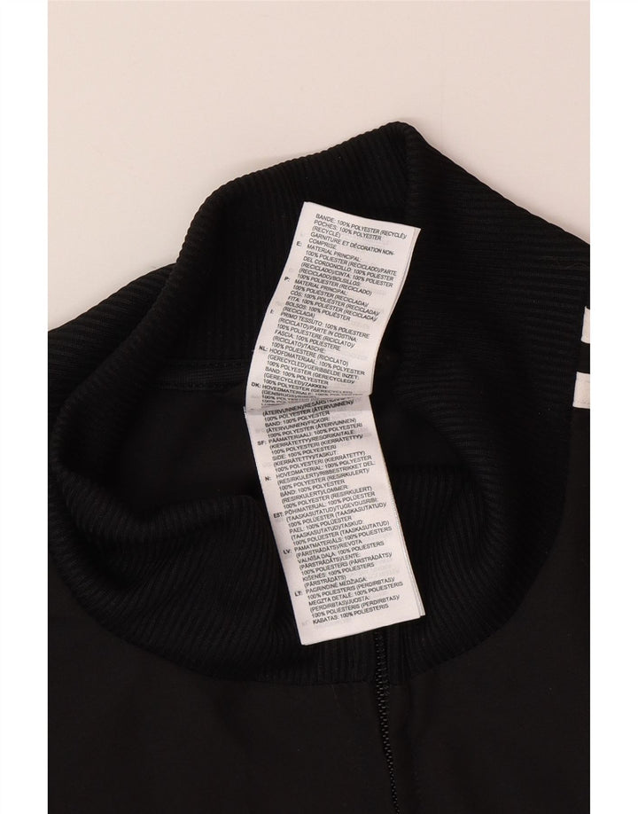 Adidas Veste de survêtement pour homme Large Noir Polyester