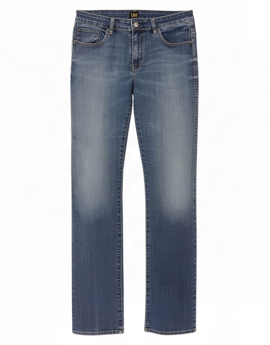 Lee Jeans Bootcut pour femme US 13 Large W32 L33 Bleu Coton