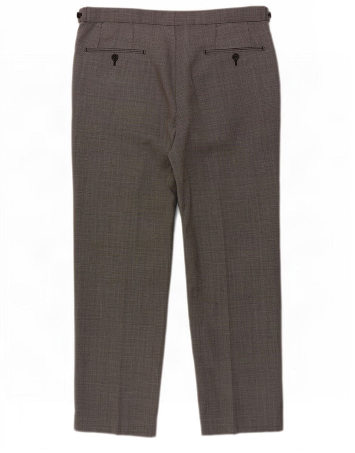Marks & Spencer Pantalon de costume autographe pour homme W36 L31 Gris laine vierge
