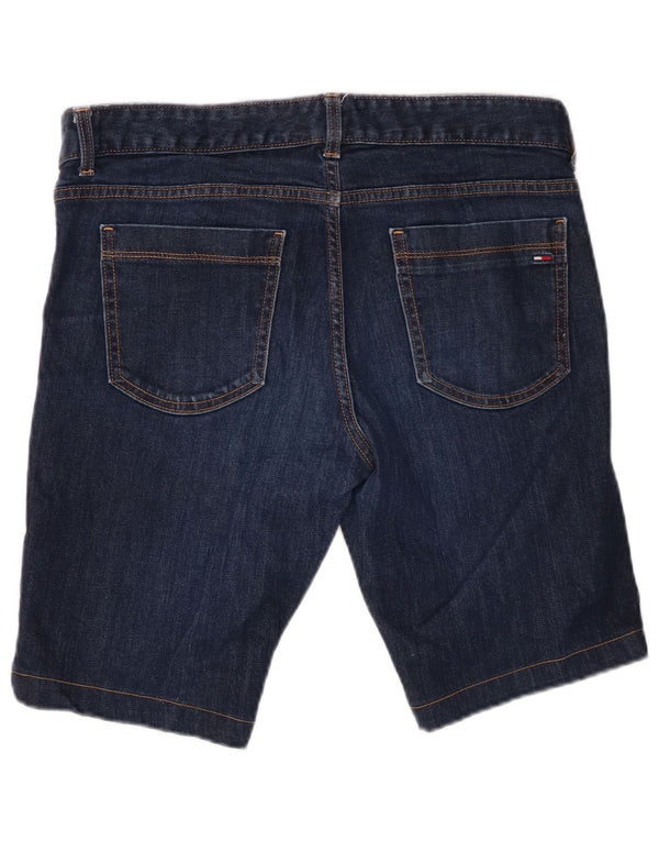 Tommy Hilfiger Short en jean pour femme US 12 Large W34 Bleu marine