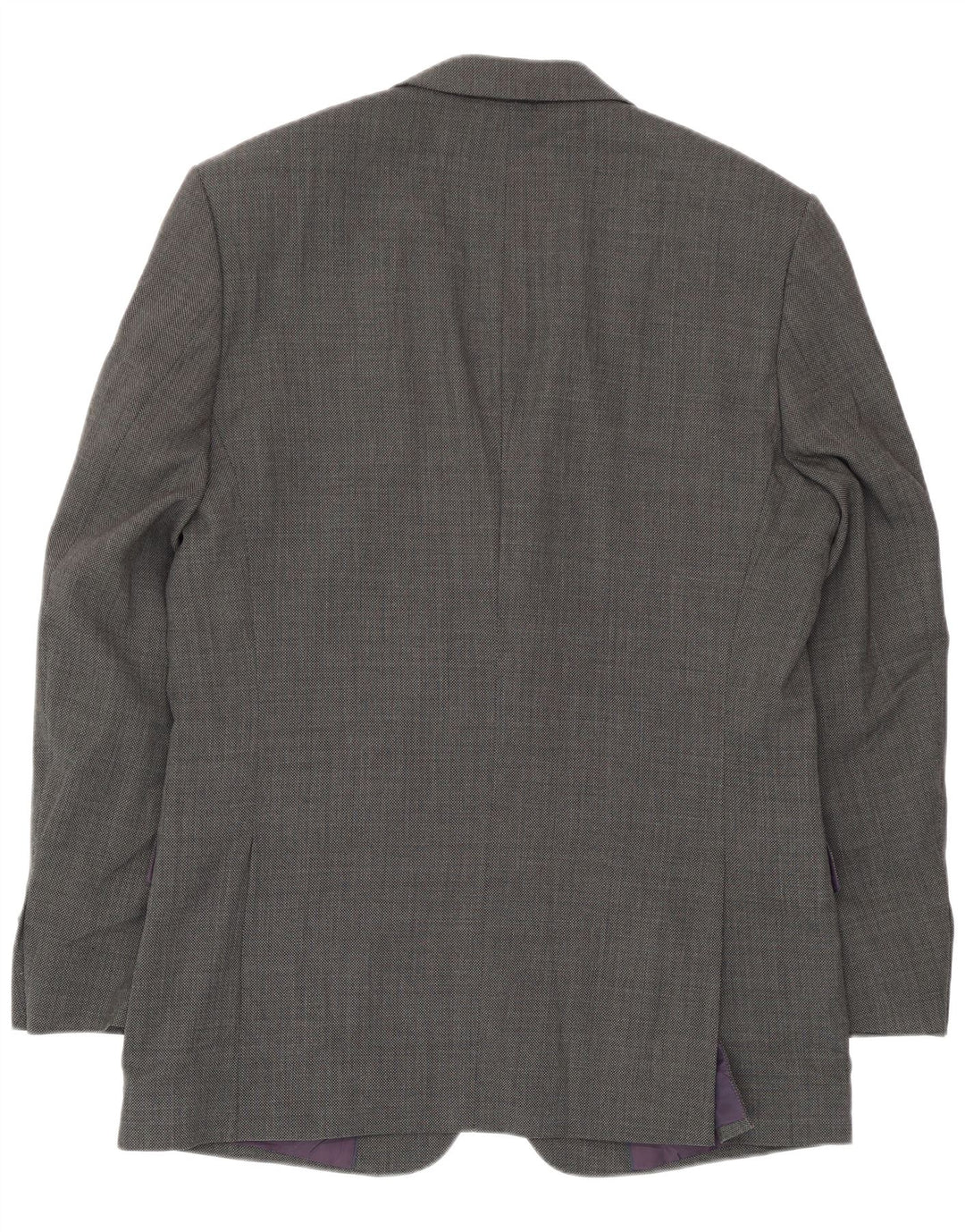 Marks & Spencer Veste blazer coupe régulière à 2 boutons pour homme UK 42 Large Gris