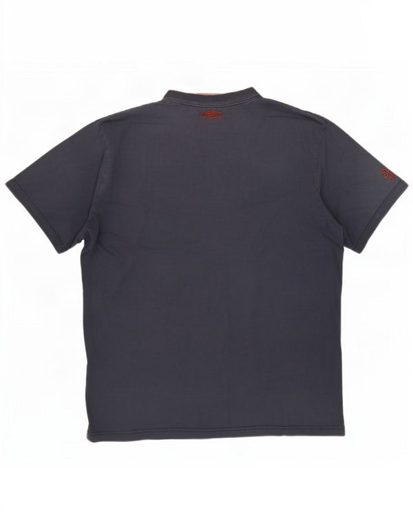 Umbro T-Shirt Graphique Top XL Bleu Marine Coton Homme