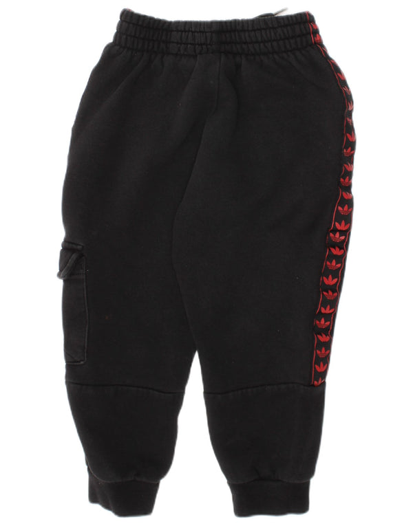 ADIDAS Pantalon de survêtement graphique pour bébé garçon 18-24 mois Noir