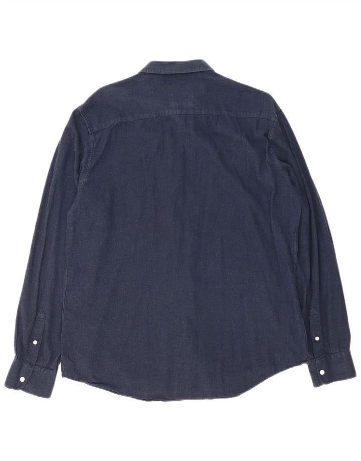 Armani Exchange Chemise Homme XL Bleu Marine Coton