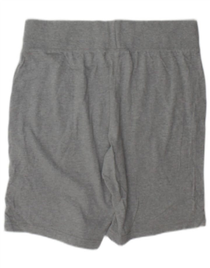 Champion Short de Sport Graphique Homme Gris Moyen Coton