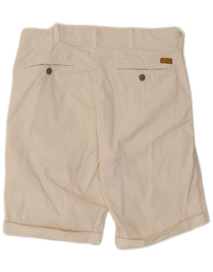 Woolrich Short Chino Homme W29 Petit Blanc Cassé Coton