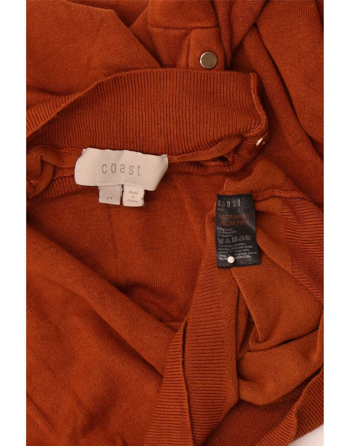 Coast Pull col roulé pour femme UK 12 Viscose marron moyen