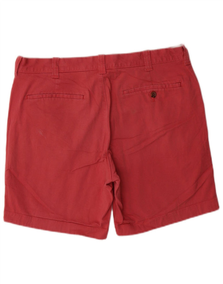 J. CREW Short Chino Homme W32 Coton Rouge Moyen