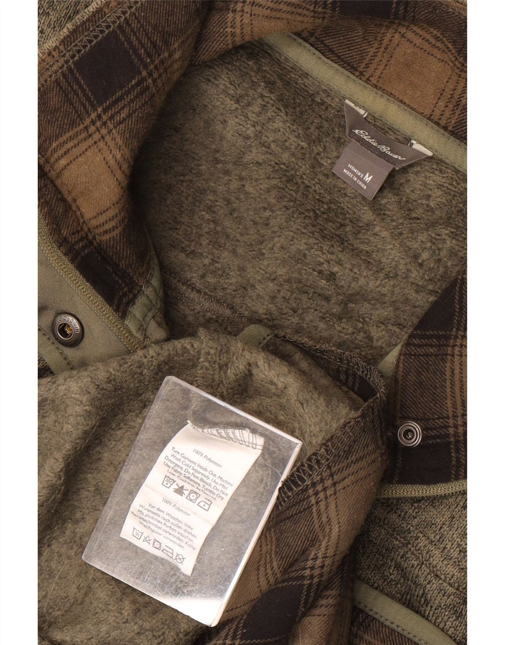 Eddie Bauer Veste de survêtement pour femme UK 14 Medium Kaki moucheté