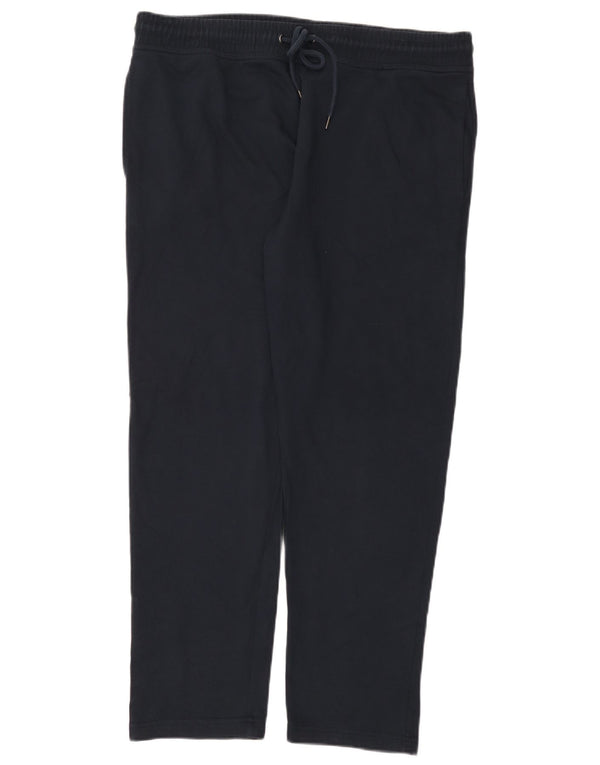 Marks & Spencer Pantalon de survêtement pour femme UK 16 Large Bleu marine Coton