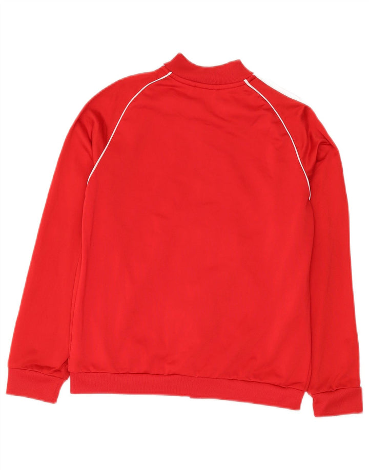 Veste de survêtement Adidas Garçon 10-11 ans Rouge Polyester