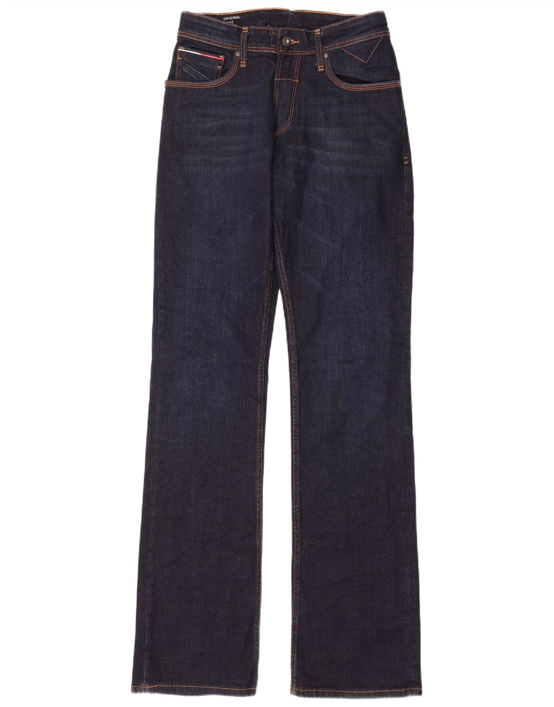 Tommy Hilfiger Jean Bootcut Femme W30 L39 Bleu Marine Coton