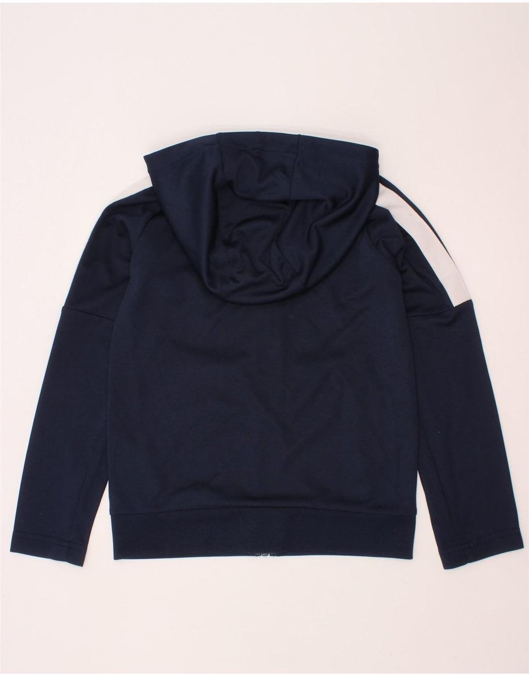 NIKE Pull à capuche zippé pour garçon 6-7 ans Large Bleu marine Colourblock