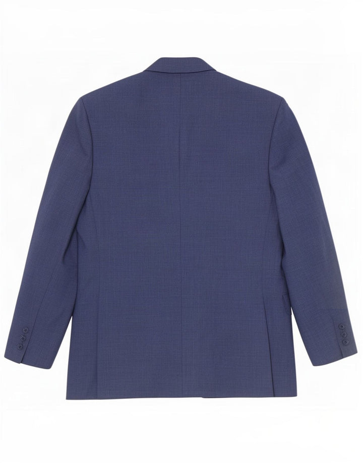 Marks & Spencer Veste blazer courte à 3 boutons pour homme UK 38 Bleu moyen
