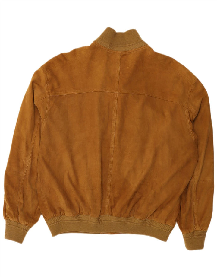 Conbipel Blouson Bomber En Daim Homme IT 56 2XL Cuir Beige