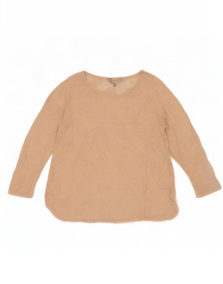 Phase Eight Haut Femme Manches 3/4 UK 10 Petit Beige