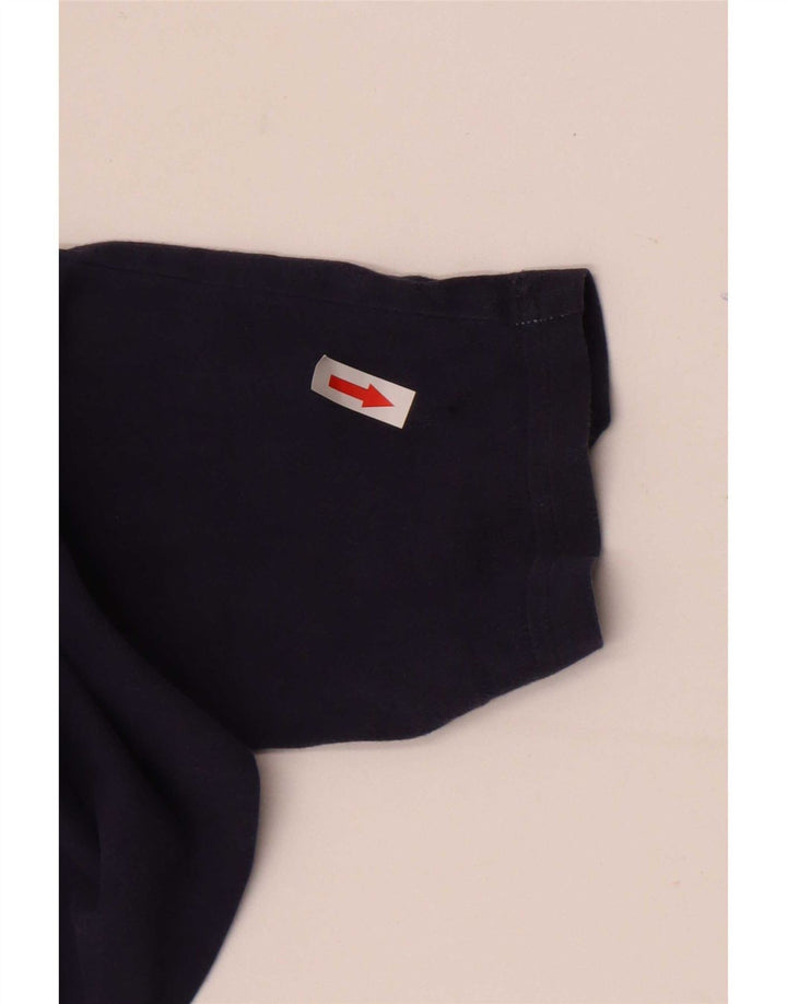 Marks & Spencer Haut à manches longues pour homme en coton color block bleu Taille L
