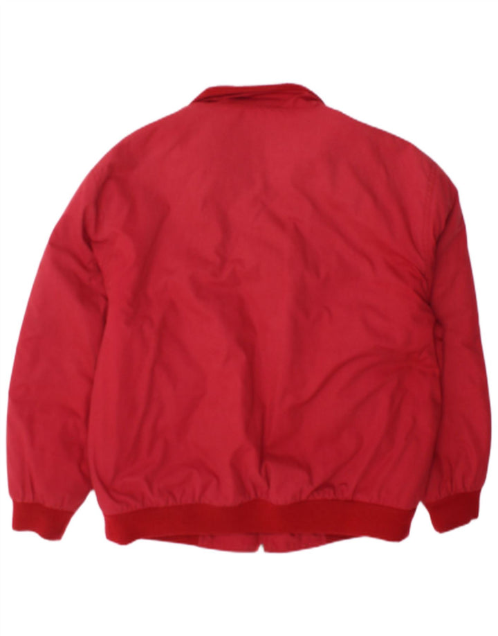 Babista Mens Bomber Jacket UK 40 Large Rouge Polyester