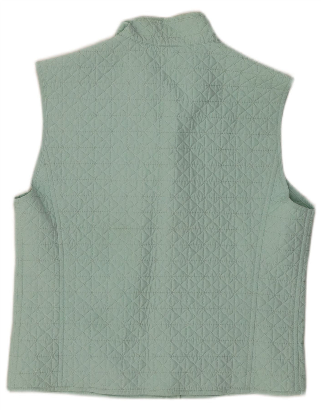 Max Mara Gilet matelassé pour femme UK 8 Small Bleu Nylon
