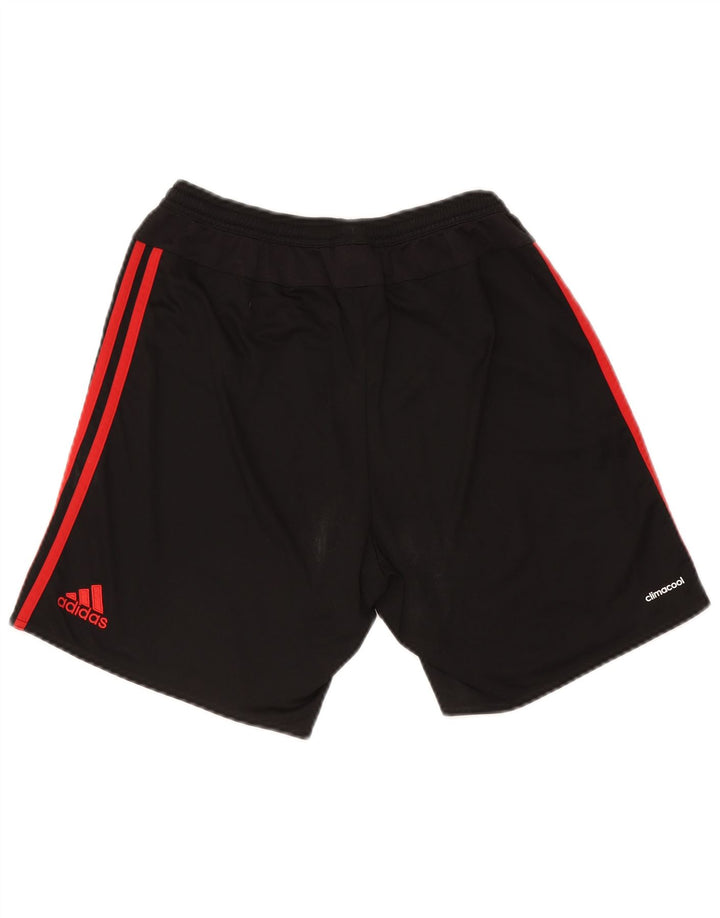 Adidas Short de Sport Manchester United Homme Noir Moyen Polyester